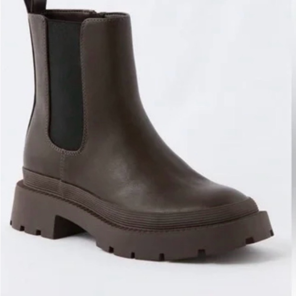 American Eagle Outfitters Dark Brown Ankle Booties